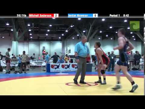 Men 79 KG / 174 lbs - Mitchell Anderson vs. Jordan Newman