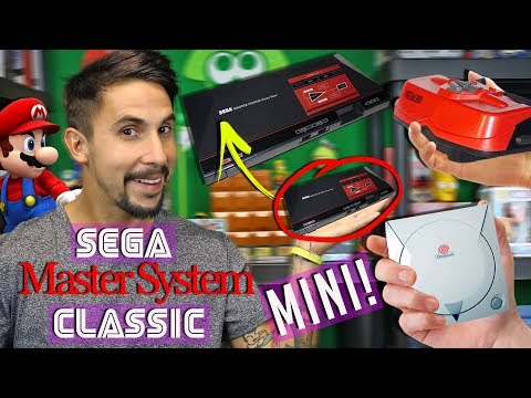 SEGA Master System CLASSIC - 3 Retro Consoles that deserve the MINI treatment
