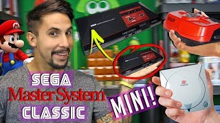 SEGA Master System CLASSIC - 3 Retro Consoles that deserve the MINI treatment