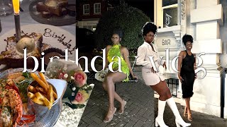 birthday vlog: diy soft locs, birthday meal, bumble bff meet ups, primark haul & room update