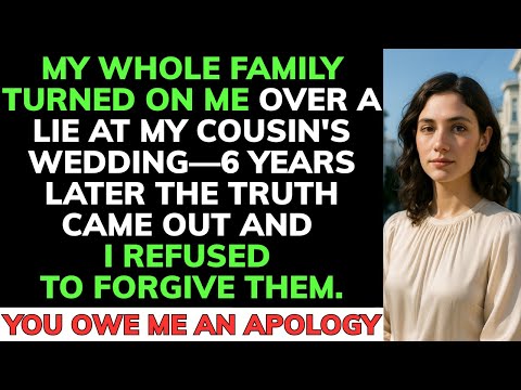 My Whole Family Turned On Me Over A Lie At My Cousin’s Wedding—6 Years Later, The Truth Came Out...