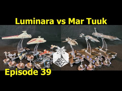 Star Wars Armada "The Recusant" - Luminara vs Mar Tuuk - ION Radio Battle Report