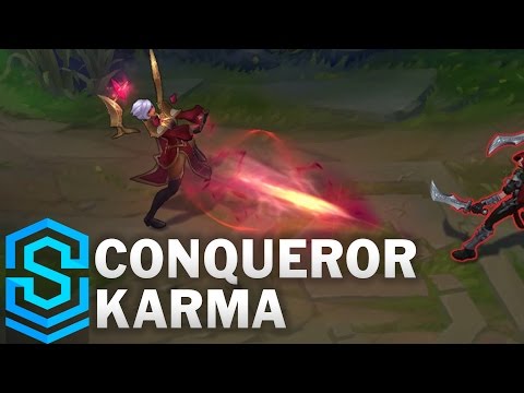 Conqueror Karma Skin Spotlight - Pre-Release - League of Legends