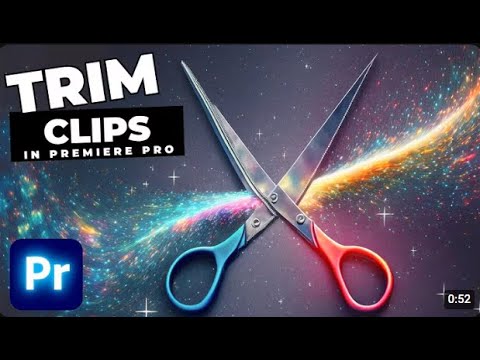 How to trim a video clip in premiere pro | ADOBE TUTORIALS PART-1 | Hasith Verse_{}