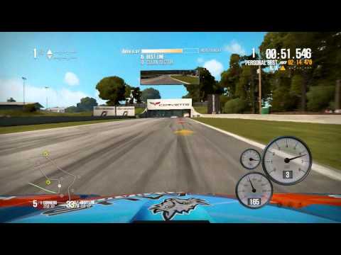 Need for Speed Shift 2 Lap of Road America Circuit HD