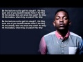 Kendrick Lamar - Money Trees (HD Lyrics)