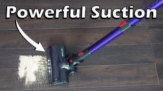Cordless Vacuum Cleaner, 450W 38KPA full review