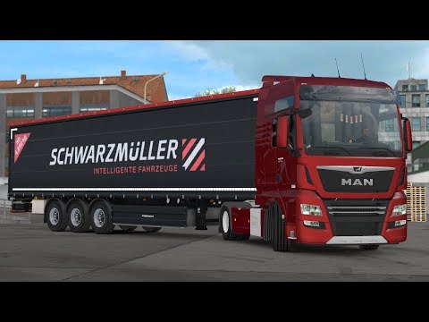 ETS2 - MAN TGX Euro 6 Performance Line - Trip: Jönköping - København