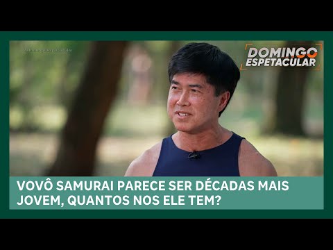 Jovem idoso? Aposentado surpreende por não aparentar idade que tem | Domingo Espetacular