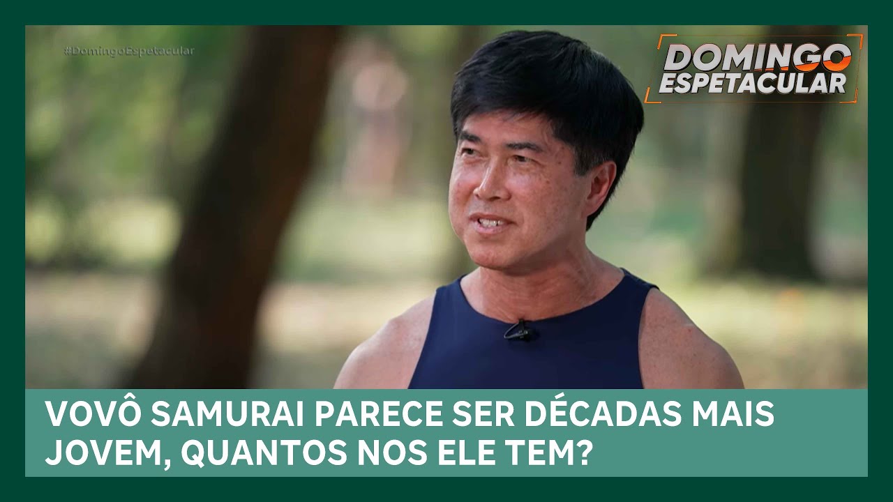 Jovem idoso? Aposentado surpreende por não aparentar idade que tem | Domingo Espetacular