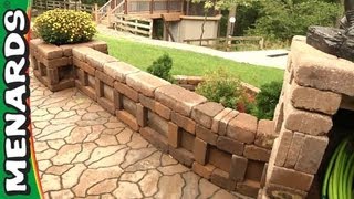 How To Build a Curved Wall Planter  | Menards