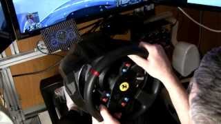 preview picture of video 'Ferrari 458 Challenge Replica - GTE Add On for Thrustmaster T500 RS'