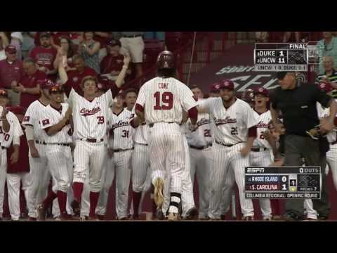 Cone, Destino 1st Inning Homers vs. Rhode Island — 6/3/16