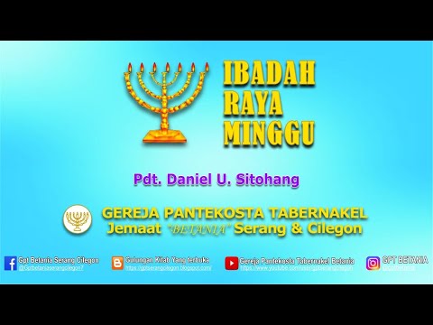 , title : 'IBADAH RAYA MINGGU, 13 JUNI 2021  - Pdt. Daniel U. Sitohang'
