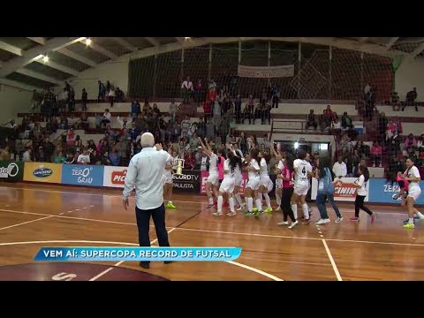 Final da Copa Record: Ourinhos campeã pela série Ouro e Pirajuí pela série Prata