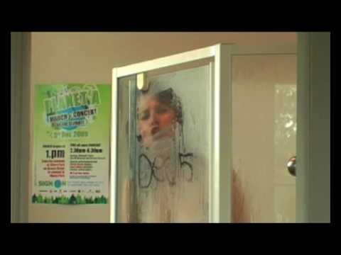 Lucy Lawless Warms up in the Shower