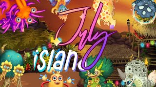 Cover art for July Island