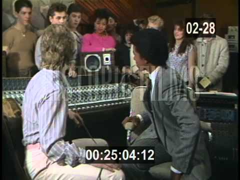 DANCIN' ON AIR - JERMAIN JACKSON - INTERVIEW 1982