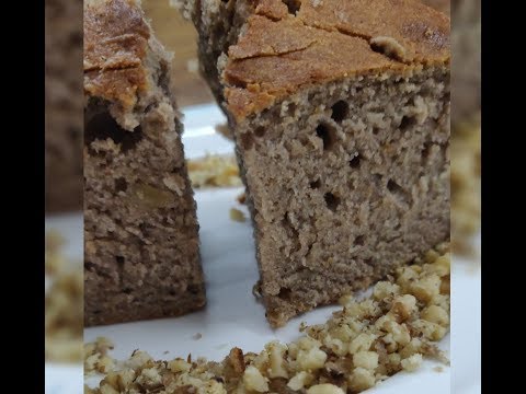 BANANA WALNUT CAKE || with all tricks to make a soft and fluffy cake || By manmits kitchen