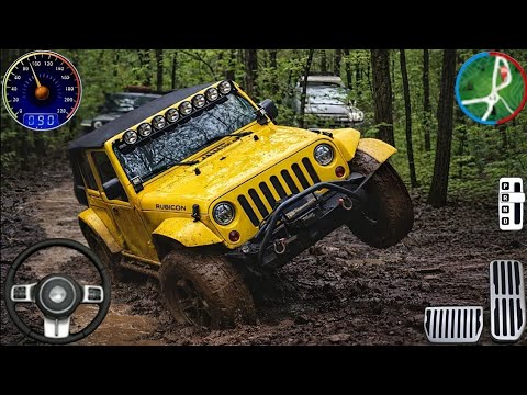 Off Road Jeep Driving Simulator - Luxury SUV 4x4 Prado Stunt - Android Gameplay 