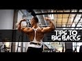 TIPS TO BIG BACKS! | Bodybuilding Motivation | Eddy Ung