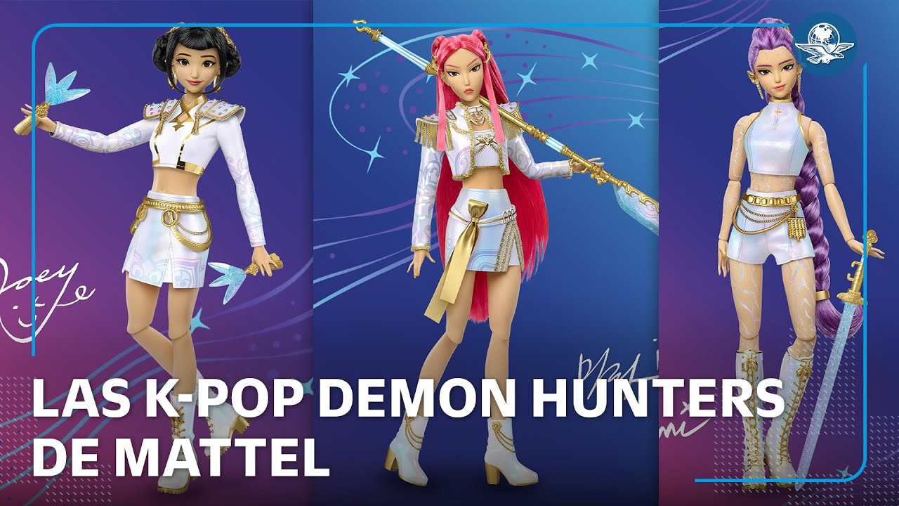Atención coleccionistas y fans de HUNTR/X, lanzan muñecas basadas en la película K-Pop Demon Hunters