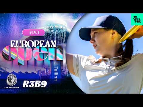 2026 European Open | FPO R3B9 | Salonen, Jurčíková, Blomroos, Hansen | Jomez Disc Golf