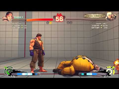 SSF4 AE 2012 Ranked sekiganryu (Ryu) vs Jasper 0407 (Rufus)