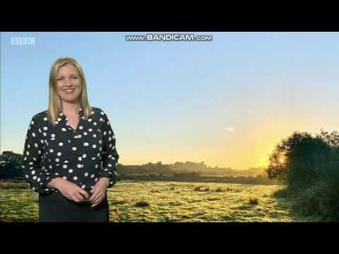 Emily Wood the weather presenter on BBC Spotlight