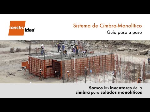 Sistema de Cimbra-Monolítico - Video explicativo