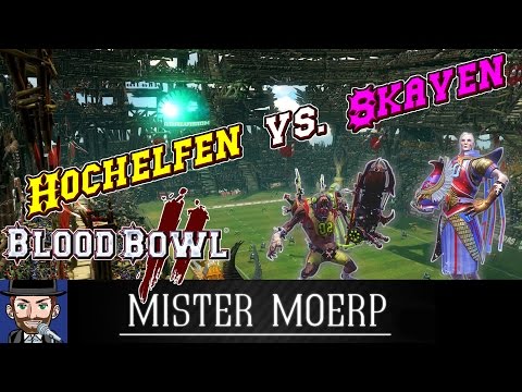 [Blood Bowl 2] Stream - Hochelfen vs. Skaven | Moerp vs Drace [deutsch/german]