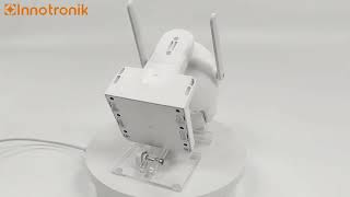 Solární otočná 4G IP kamera Innotronik ICH-PT65-4G - AOV 24/7 nepřetržitý záznam