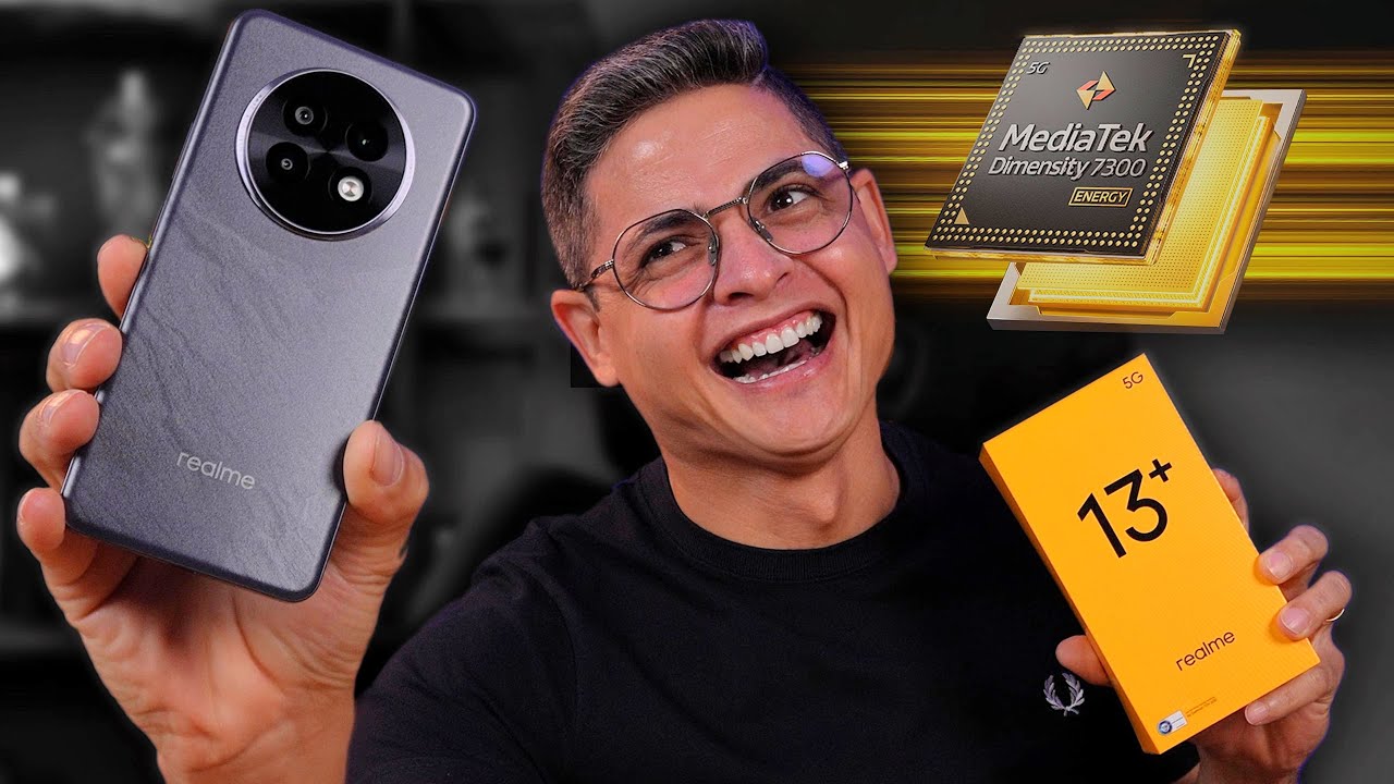 CHEGOU! Esse é o realme 13+ 5G, o celular Gaming MVP! Unboxing e Impressões