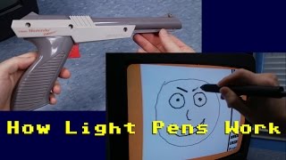 How light pens and light guns work NES Zapper