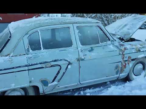 GAZ 21 winter start part 2