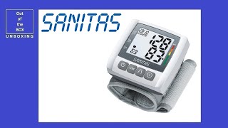 Sanitas SBC 25/1 Blood Pressure Monitor UNBOXING (Lidl 21 systolic/diastolic 30-250 pulse 40-180)