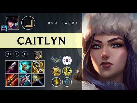 Caitlyn ADC vs Samira - KR Challenger Patch 26.04