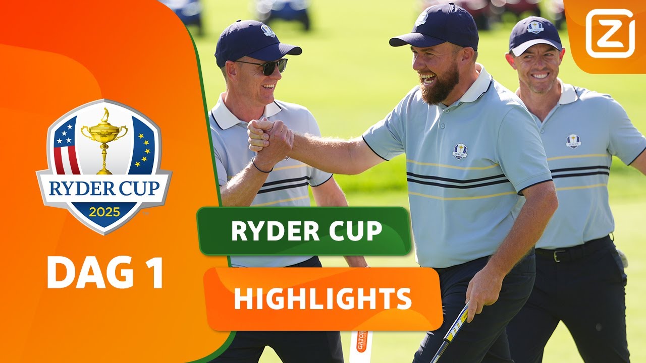 BLIKSEMSTART VOOR EUROPEANEN OP DE RYDER CUP!!!🤯⚡ | Ryder Cup 2025 Dag 1 | Samenvatting
