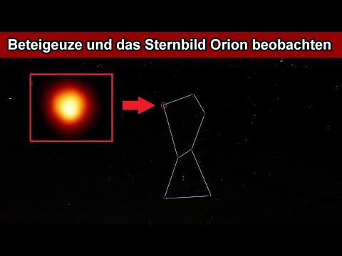 Find and observe Betelgeuse and the constellation Orion – News / Supernova probability