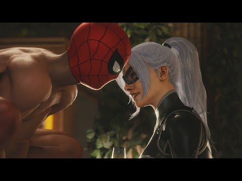 All Black Cat Cutscenes - Spider-Man PS4: The Heist DLC | Full Game Movie [HD/HQ]