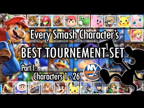 Every Smash Character's Best Tournament Set [Part 1]