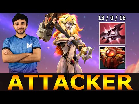 ATTACKER MID DAWNBREAKER w/ SOLAR CREST AND ARMLET BUILD - PERFECT GAME | DOTA 2 Gameplay
