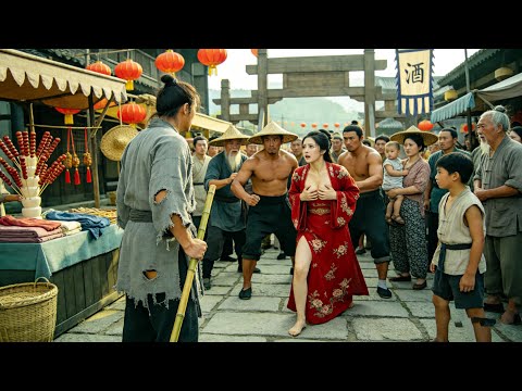 【熱血武俠电影】惡霸當街欺辱母親，少年驚顯高手實力，一拳秒殺十惡霸！#熱血武俠 #武俠長合輯##神功覺醒#一招封神#秒殺群雄#滅門復仇# 門派大戰#高燃打戲#爽片合輯#古裝武俠#中國功夫