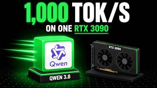 Qwen 3.8 at 1,000 tok/s: The RTX 3090 Serving Stack You Can Run at Home