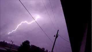 preview picture of video 'Awesome Night Thunderstorm June 3, 2012'