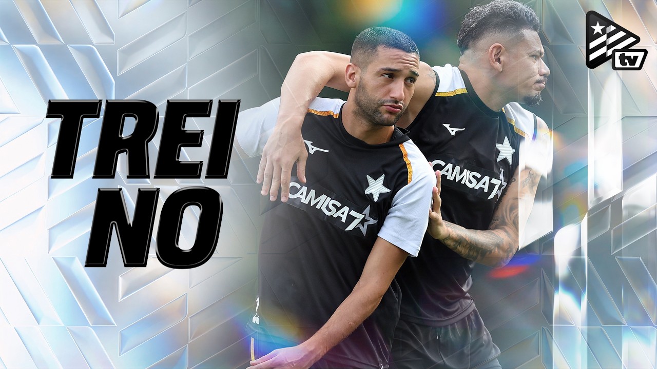VÍDEO | Botafogo divulga imagens do treino desta quarta-feira no CT Lonier, com foco em finalizações