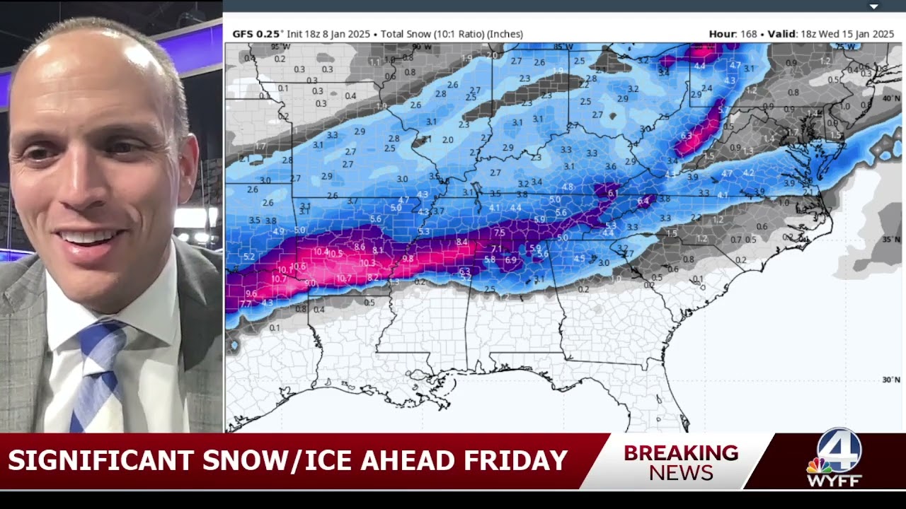Major Snow & Ice Threat Friday