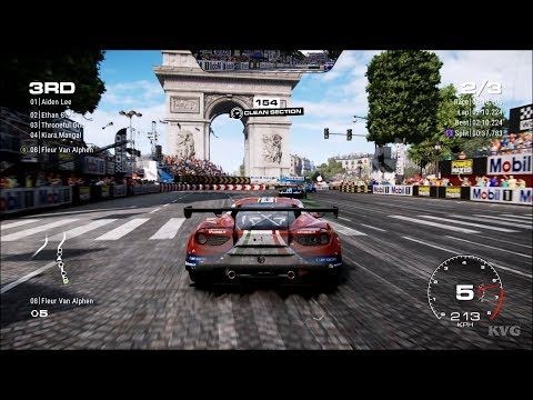 GRID (2019) - Paris Gameplay (PC HD) [1080p60FPS]