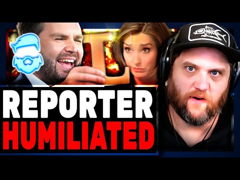  Woke Reporter MELTDOWN LIVE On TV After JD Vance HUMILATED Her! 