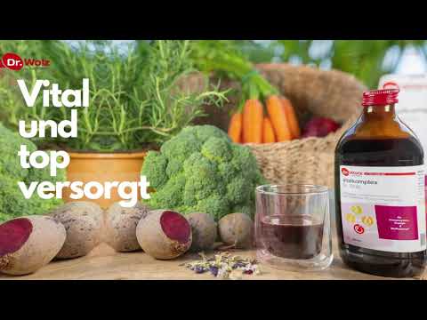 Vital und top versorgt mit dem Mikronährstoffkonzentrat Vitalkomplex Dr Wolz
